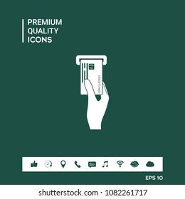 Inserting credit card icon