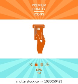 Inserting credit card icon