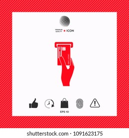 Inserting credit card icon