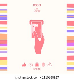 Inserting credit card icon