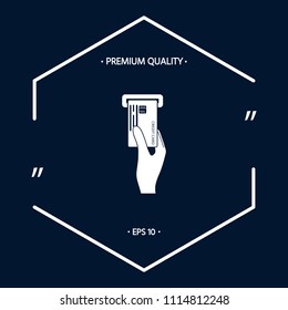 Inserting credit card icon
