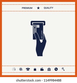 Inserting credit card icon