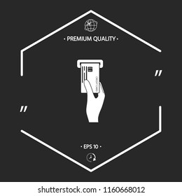 Inserting credit card icon