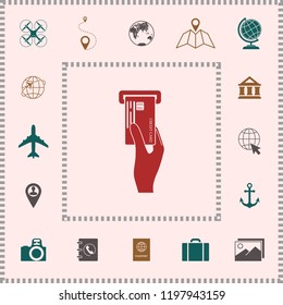 Inserting credit card icon