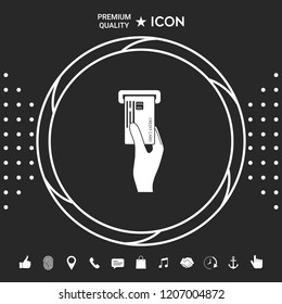 Inserting credit card icon