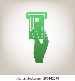 Inserting credit card icon