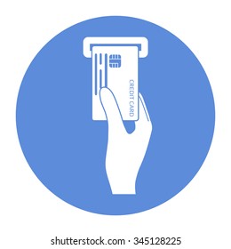 Inserting credit card icon