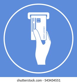 Inserting credit card icon
