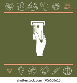 Inserting credit card icon