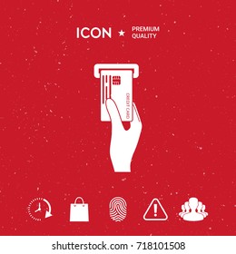Inserting credit card icon