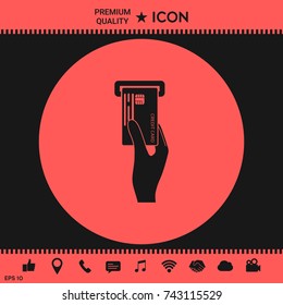 Inserting credit card icon