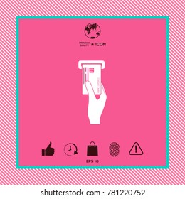 Inserting credit card icon