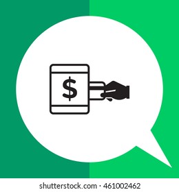 Inserting credit card into ATM