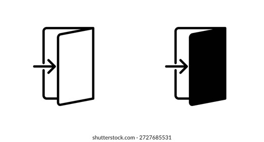 Ícone interno símbolo elemento gráfico de design. EPS10