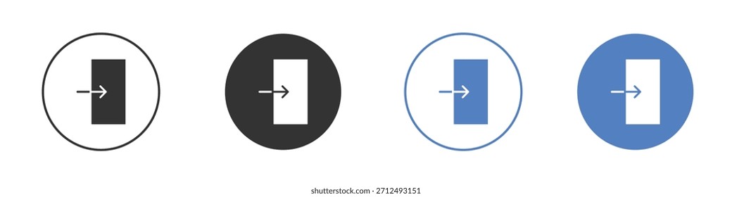 Icono interior Diseño de línea fina. Gráfico de Vector. EPS 10