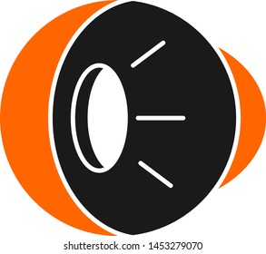 Inside View of Eye icon for your project
