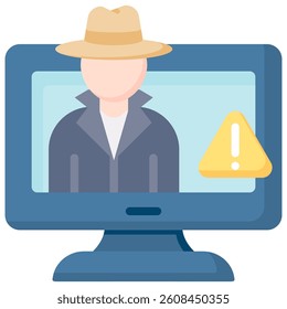 Insider Threats Icon Element For Design