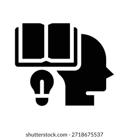 Gráfico de Vector de ilustración de icono de glifo. Gráfico simple del Vector de la ilustración del elemento, conveniente para el App, los Sitios web, y las presentaciones aisladas en el fondo blanco