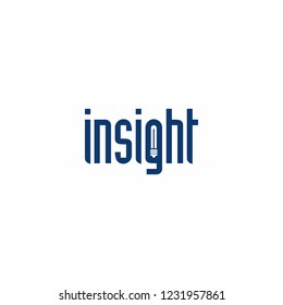 Insight Hidden Object Logo 2 Stock Vector (Royalty Free) 1231957861 ...