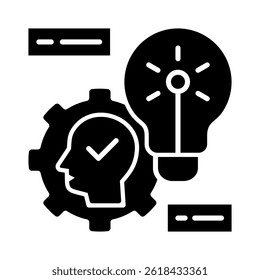 Insight Icon Element For Design
