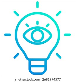 Insight Icon Element For Design