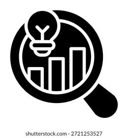 Elemento de icono de visión para el diseño