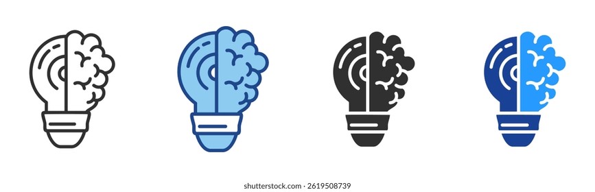 Insight Icon Multiple Style Vector Collection