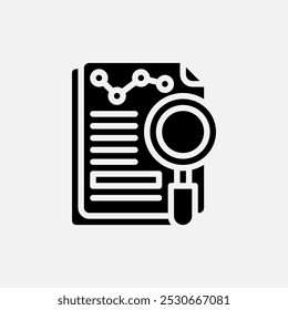 Insight icon is suitable for design elements or other needs has a solid icon style with eps format