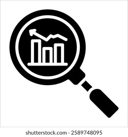 Insight Lens Icon Element For Design