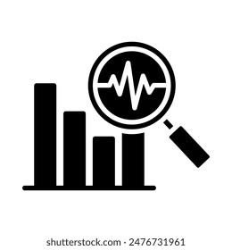 Insight Pulse icon line vector illustration