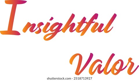 Insight Valor T-Shirt Design Criativo com Citação Especial, Adobe Illustrator Artwork