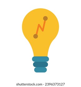 Insight Vector Flat Icon For Personal And Commercial Use.
