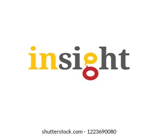 insight wordmark with two bubble words