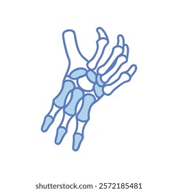 Insightful Scaphoid Bone Anatomy Vector Design