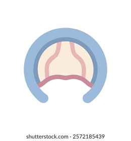 Insightful Semicircular Canals Anatomy Icon Design