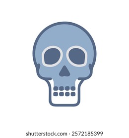 Insightful Skull Anatomy Vector Design