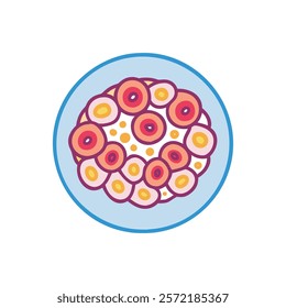 Insightful Squamous Cells Anatomy Vector Design