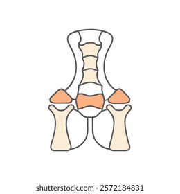 Insightful Trapezium Bone Anatomy Vector Design