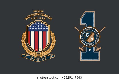 Insignia Badge Vector Designs for Men