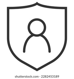 insignia icon vector sign symbol graphic illustration, business people