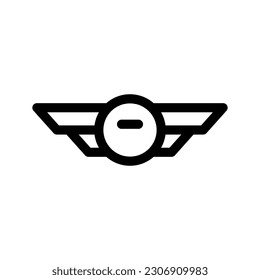 Insignia Icon Vector Symbol Design Illustration