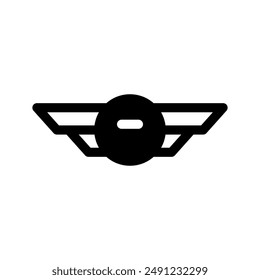 Insignia Icon Vector Symbol Design Illustration
