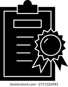 Insignia Line vetor Icon Design