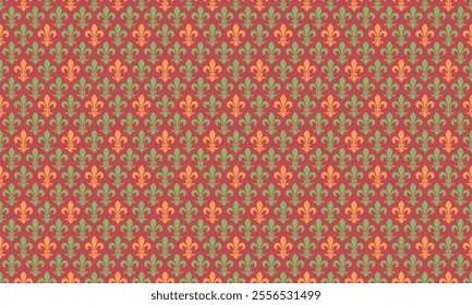 Insignia material as repetitive tile. King curtain on poster interior. Wallpaper beauty to gothic fleur de lys. Seamless 2025 to antique curl.