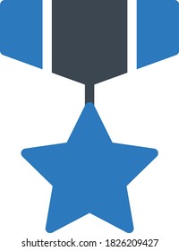 insignia vector glyph color icon 