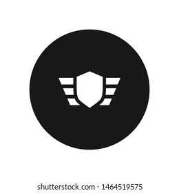Insignia vector icon, simple insignia sign.