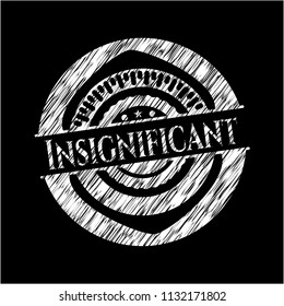 Insignificant on blackboard