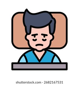 Elemento Ícone De Insônia Para Design