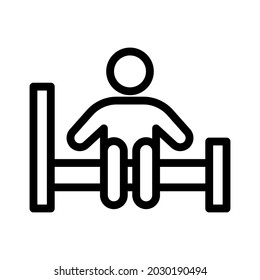 icono de insomnio ilustración vector gráfico