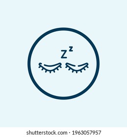Insomnia icon. Simple element from well sleep collection. Creative Insomnia icon for web design, templates, infographics and more